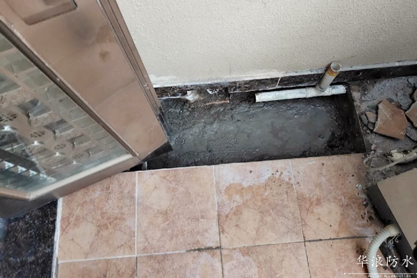 花都区雅居乐雍华庭别墅防水补漏工程