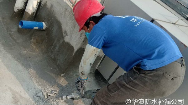 番禺比音勒分楼顶防水补漏工程案例_广州防水
