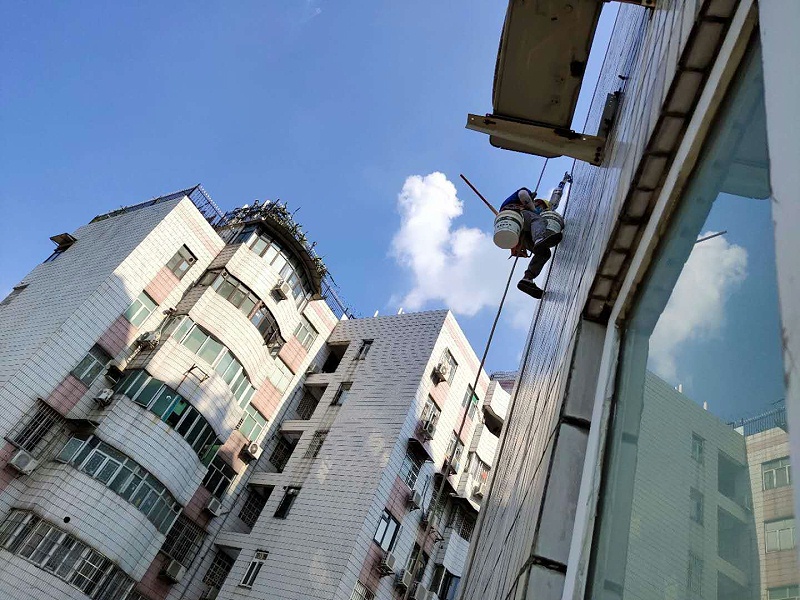 广州外墙面砖防水施工_外墙漏水维修处理_华浪防水